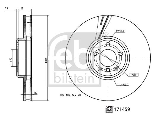 FEBI BILSTEIN Jarrulevy 171459